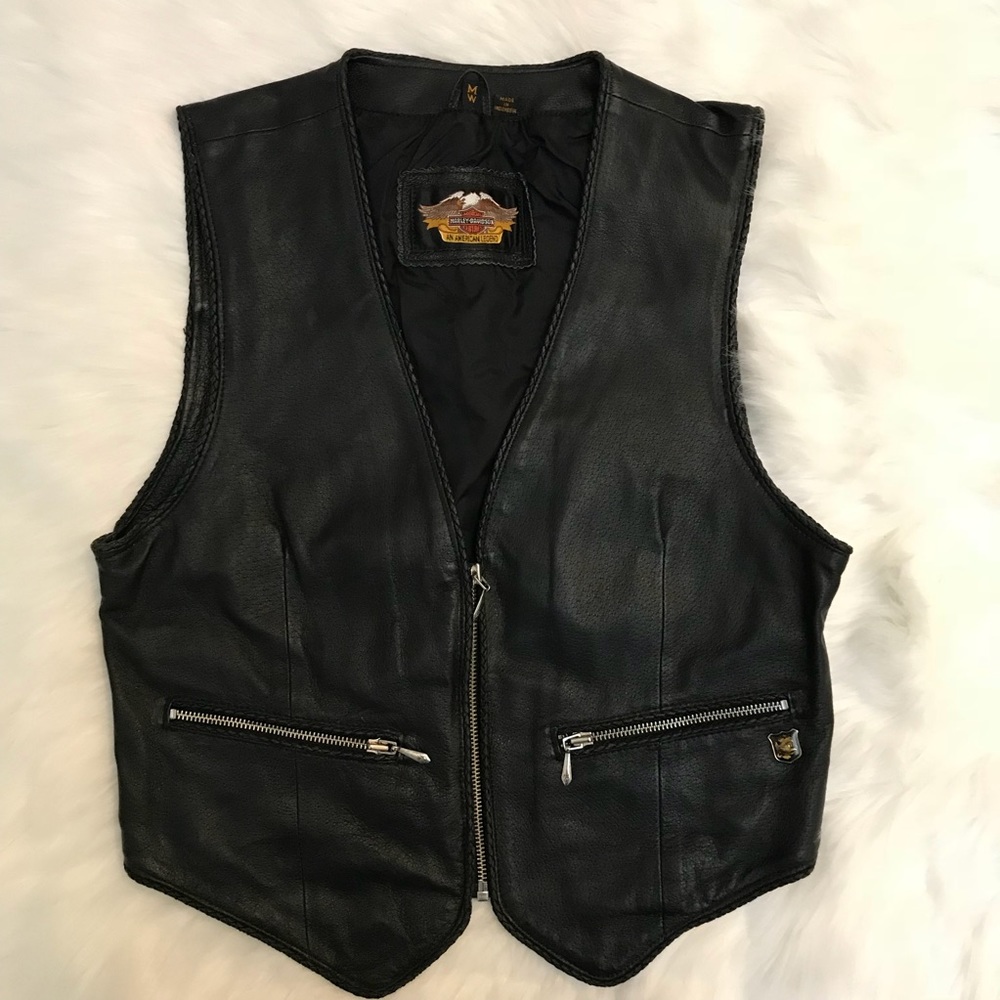 Harley Davidson Leather Vest